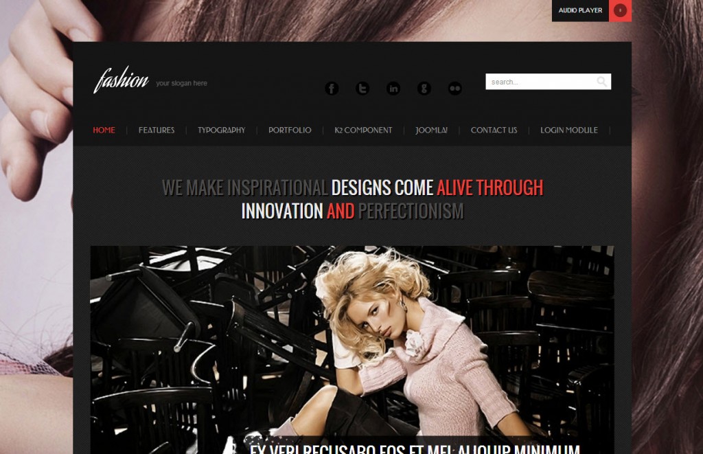 fashion-responsive-joomla-template Responsive Joomla template Fashion