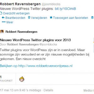 Twitter Summary card